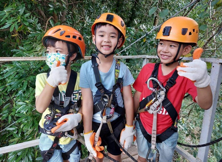 Picture 18 for Activity From Koh Samui: Tree Bridge Zipline and Café Experience