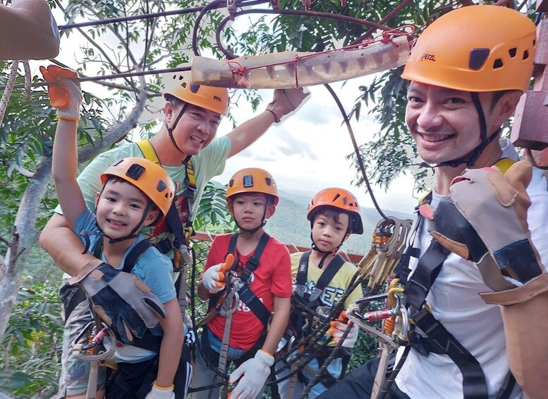 Picture 15 for Activity From Koh Samui: Tree Bridge Zipline and Café Experience