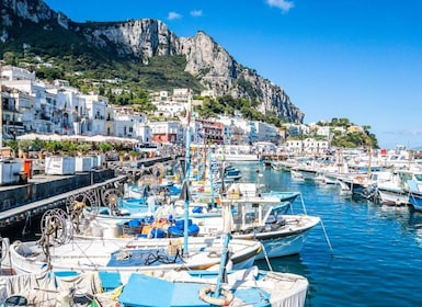 From Naples: Capri, Anacapri, and Blue Grotto Full-Day Trip