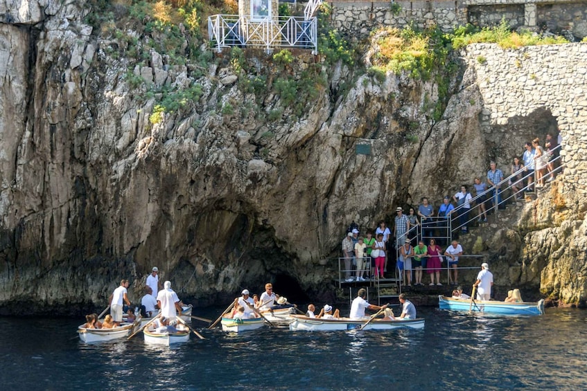 Picture 3 for Activity From Naples: Capri, Anacapri, and Blue Grotto Full-Day Trip