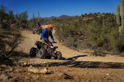 Sonoran Desert: Beginner quad bike Training & Desert Tour Combo