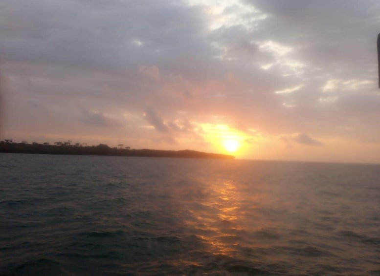 From Diani: Kisite Sun-down Dhow Cruise with hotel pickup