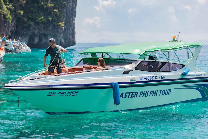 Picture 4 for Activity From Phi Phi Island: Maya Bay Sunset & Plankton by Speedboat