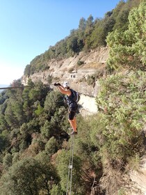 Barcelona: Via Ferrata Baumes Corcades di Centelles