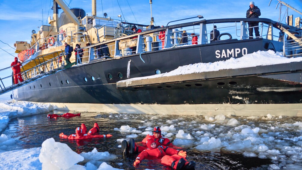 Picture 1 for Activity Kemi: Icebreaker Sampo Cruise with Buffet and Ice Floating