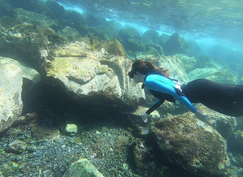 Picture 16 for Activity Tenerife : Snorkeling underwater with freediving Instructor