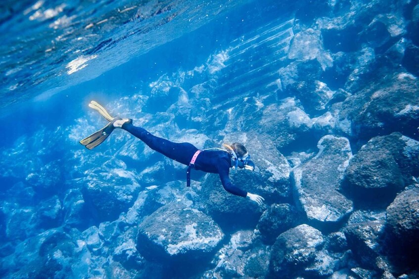 Picture 21 for Activity Tenerife : Snorkeling underwater with freediving Instructor