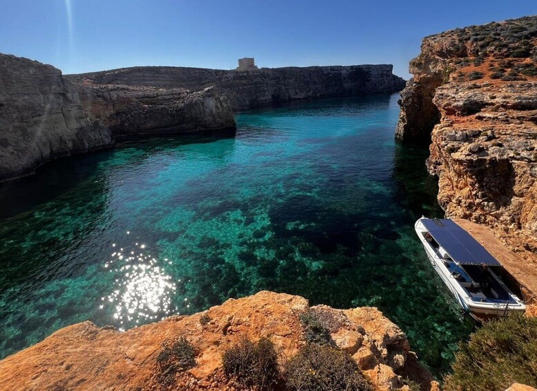 Picture 15 for Activity From Mellieħa: Half-Day Cruise with Blue and Crystal Lagoons