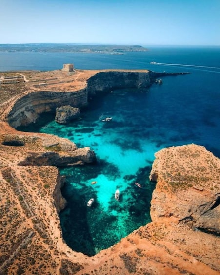 Picture 1 for Activity From Mellieħa: Half-Day Cruise with Blue and Crystal Lagoons