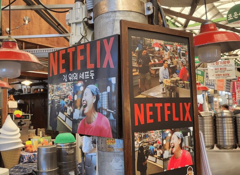 Picture 6 for Activity Seoul: Gwangjang Market Netflix Food Tour