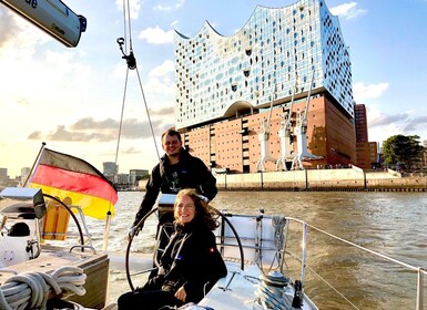 Auténtico viaje en velero «hacia Blankenese», Hamburgo/Elba