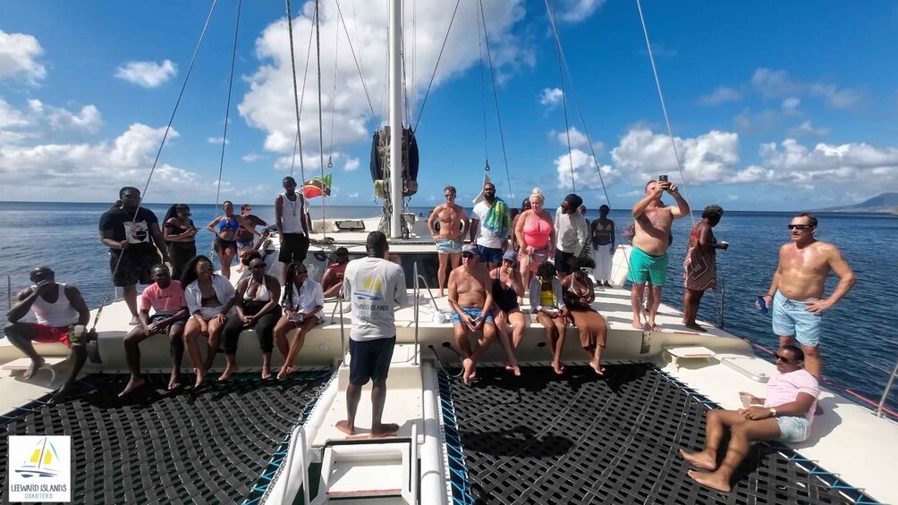 Picture 2 for Activity Basseterre: Catamaran Cruise at St. Kitts with Light Lunch