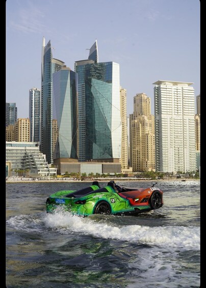 Picture 2 for Activity Dubai: 25-Minute Jet Car Adventure in Dubai JBR