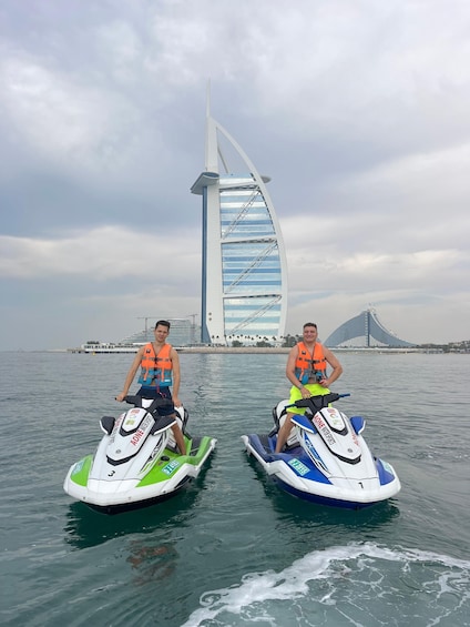 Picture 5 for Activity Dubai45Min Jetski adventure Burj Khalifa & burj al Arab view