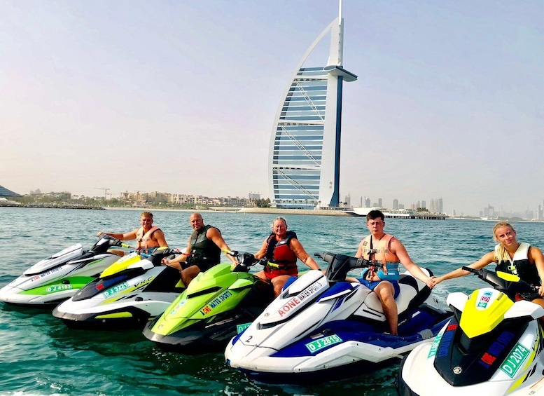 Picture 2 for Activity Dubai45Min Jetski adventure Burj Khalifa & burj al Arab view