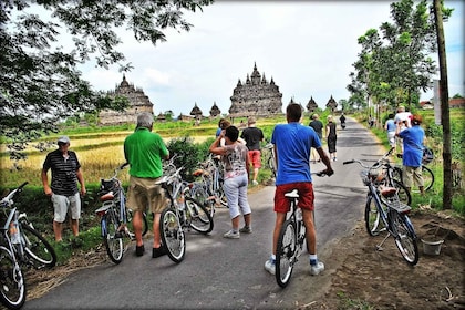Prambanan Cycling and Temple Tour with Transfer