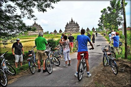 Prambanan Cycling and Temple Tour with Transfer