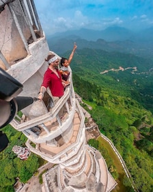 Desde Colombo: excursión de un día a la torre Ambuluwawa y Pinnawala