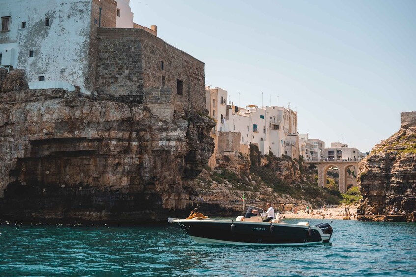 Picture 6 for Activity Polignano a Mare: Boat Cruise to Scenic Caves with Prosecco