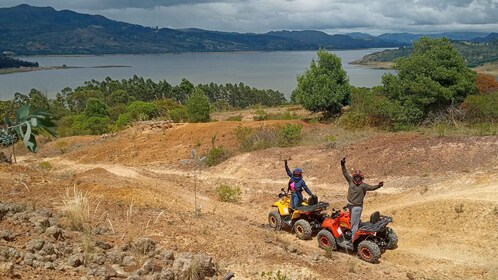 quad bike Adventure: Dirt Roads, Petroglyphs and Fairy Chimneys