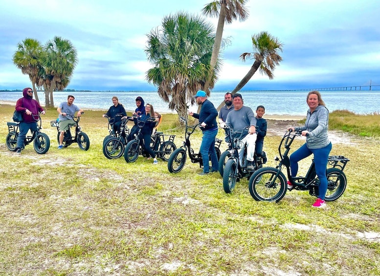 Picture 6 for Activity Tierra Verde: Fort De Soto Beach Guided E-Bike Nature Tour