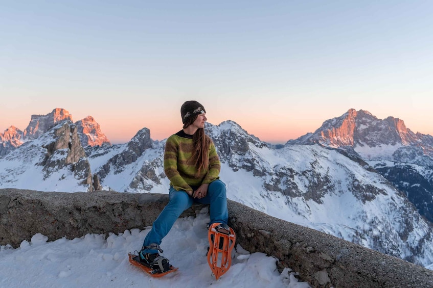 Picture 7 for Activity One day hike with snowshoes to discover Dolomites