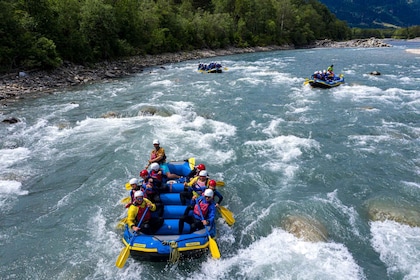 Laax, Flims, Ilanz: Vorderrhein Rafting (half day)