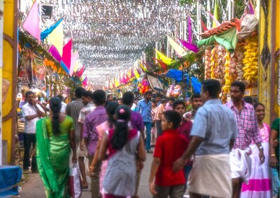 Livlige markeder i Trivandrum (2 timers guidet spasertur)