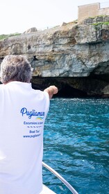 Excursión privada en barco de 4,5 horas en Polignano