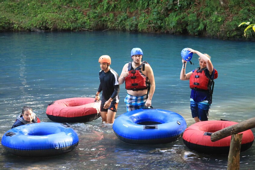 Picture 3 for Activity Rio Celeste: Blue Water Tubing Nature and Adventure