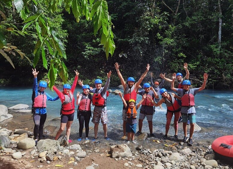 Picture 1 for Activity Rio Celeste: Blue Water Tubing Nature and Adventure