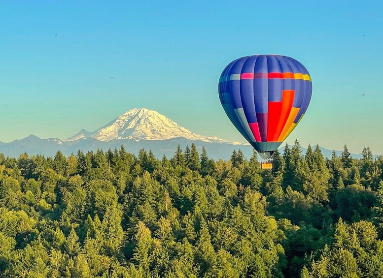 Seattle: Mt. Rainier Sunset Hot Air Balloon Ride