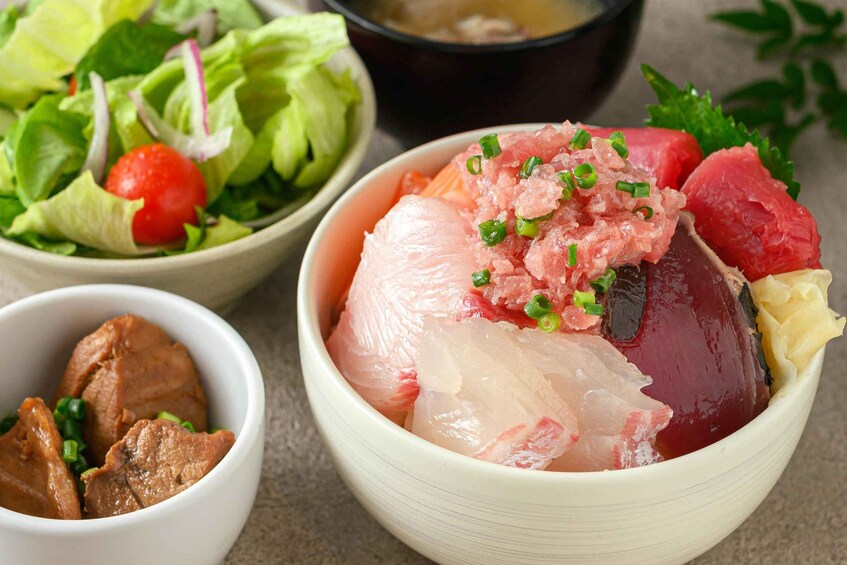 Picture 1 for Activity Tokyo Seafood Buffet Restaurant-Iroha, Meal & Tuna Filleting