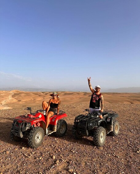 Picture 48 for Activity Marrakech: Agafay Desert Tour with Quad, Camel Ride & Dinner