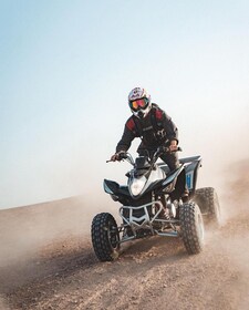 Marrakech : Désert d'Agafay excursion avec quad, balade à dos de chameau et...