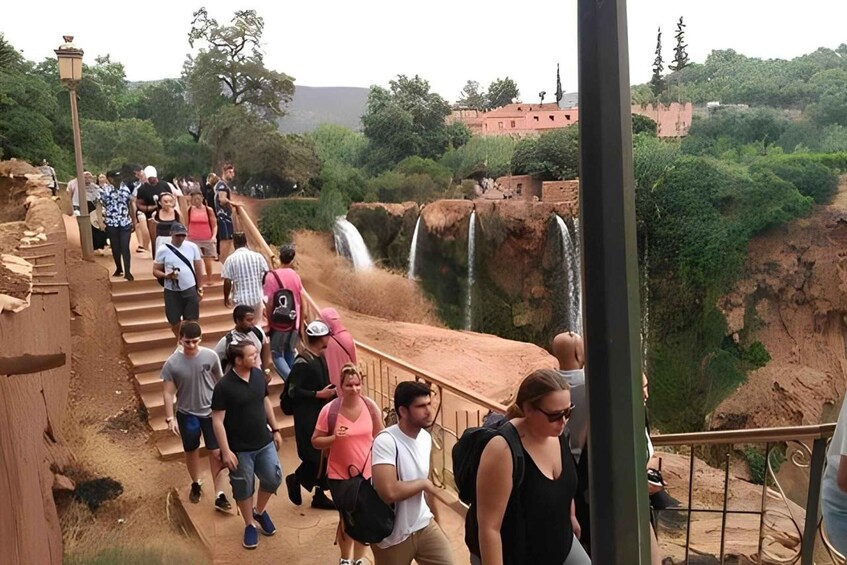 Picture 1 for Activity Majestic Ouzoud Waterfalls: Guided Hike and Boat Adventure