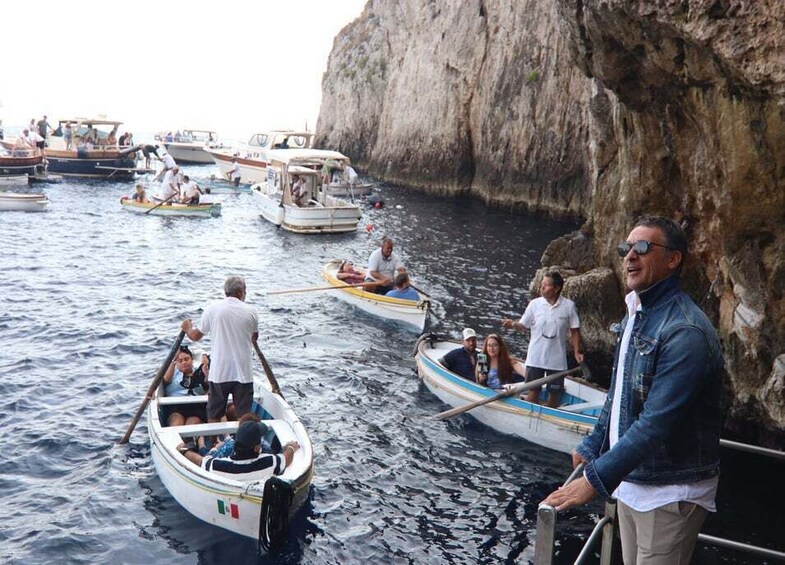 Picture 4 for Activity Sorrento: Capri, Anacapri and Blue Grotto Guided Tour