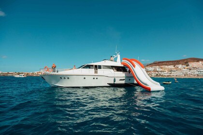 Costa Adeje: Private Yacht Trip with Watersports and Slides