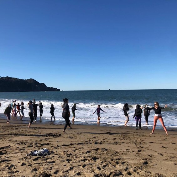 Picture 4 for Activity San Francisco: Silent Disco Yoga at Baker Beach