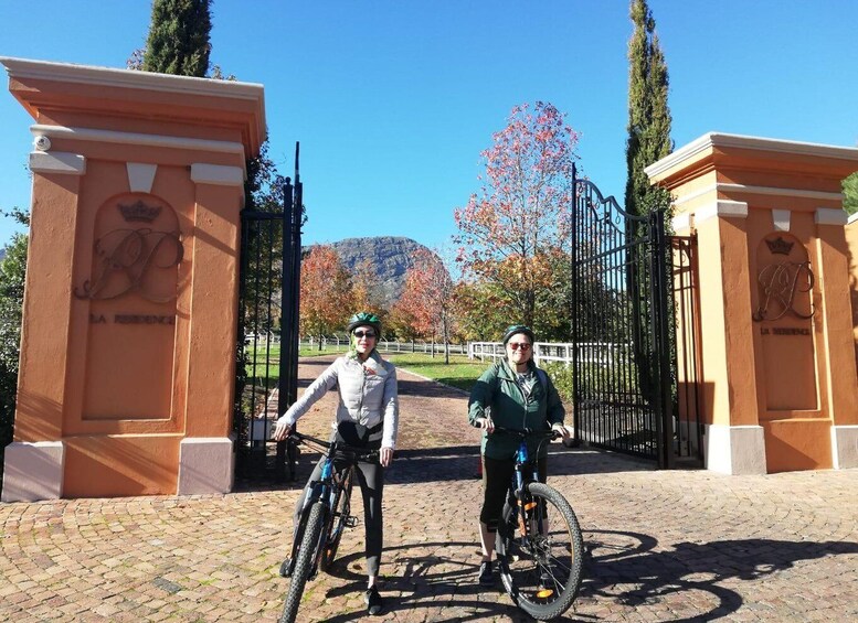 Picture 7 for Activity Franschhoek: Private E-bike Ride & Wine Experience