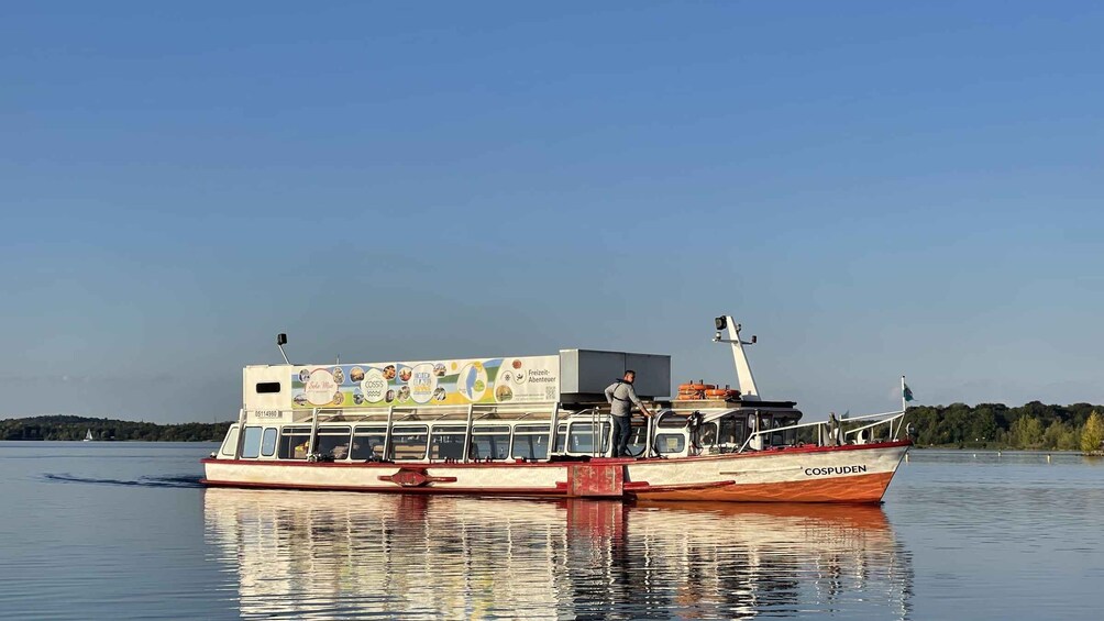 Rundfahrt auf dem Cospudener See