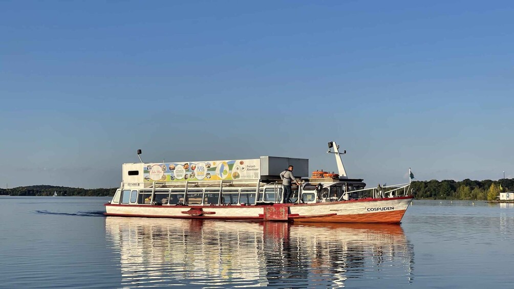 Rundfahrt auf dem Cospudener See