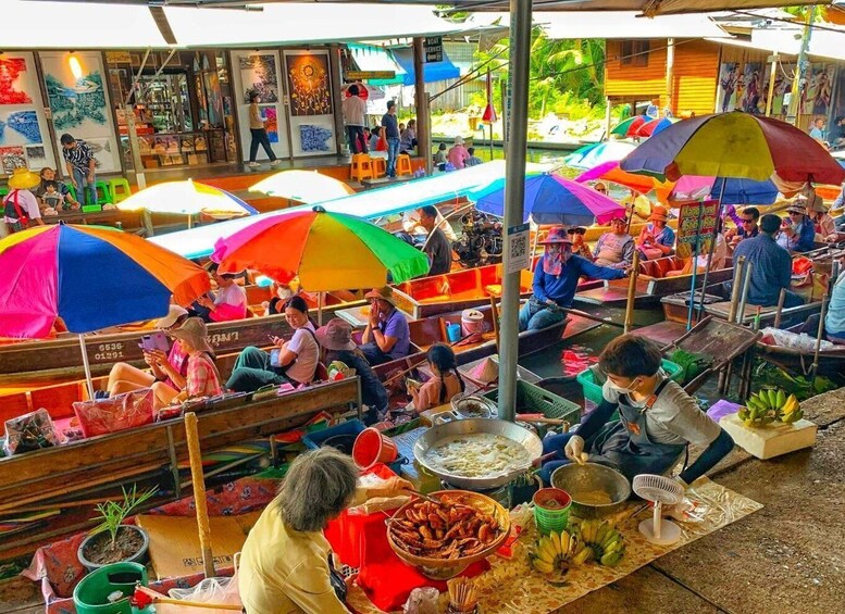 Picture 6 for Activity Bangkok: Railway & Floating Market Spanish and English Tour