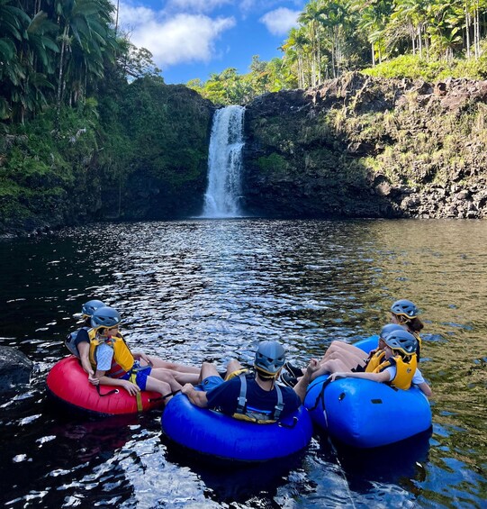 Picture 3 for Activity Umauma Triple-Tier Waterfall Rappel and River Tour