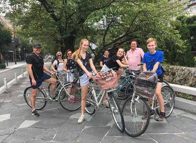 京都:銀閣寺と哲学の道ガイド付き自転車ツアー