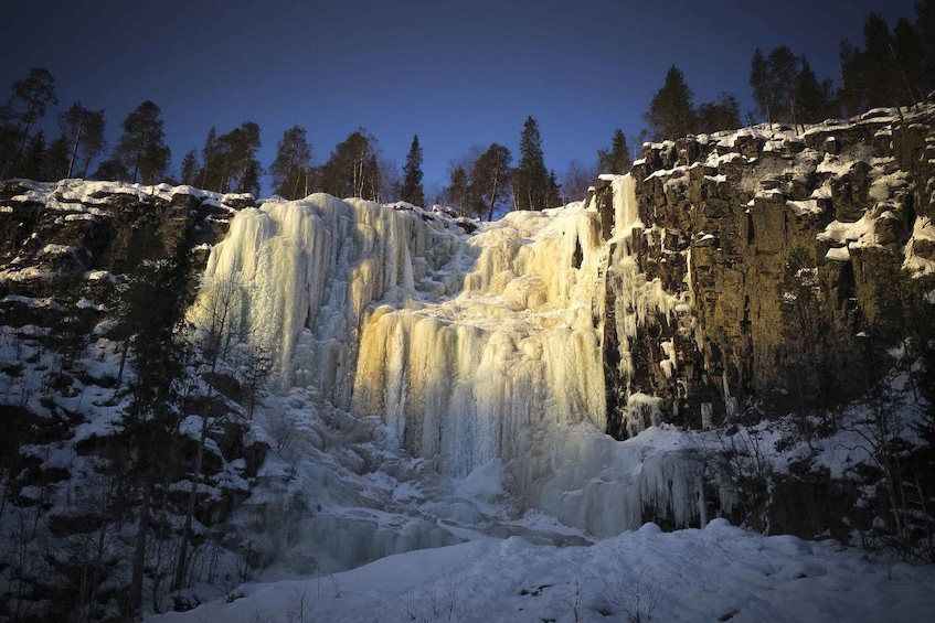 Picture 1 for Activity Rovaniemi: Korouoma Canyon and Frozen Waterfalls Tour