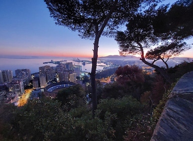 Nuit excursion Malaga.profiter du coucher de soleil