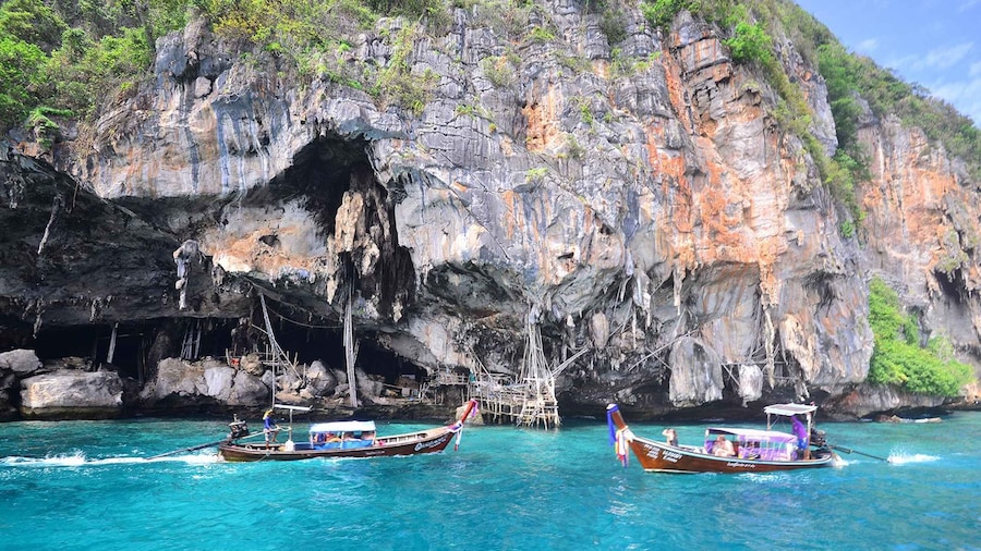 Picture 27 for Activity From Phi Phi: Full Day Snorkeling Trip by Longtail Boat