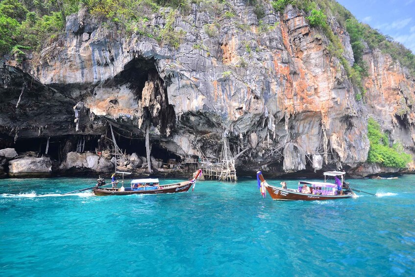 Picture 27 for Activity From Phi Phi: Full Day Snorkeling Trip by Longtail Boat