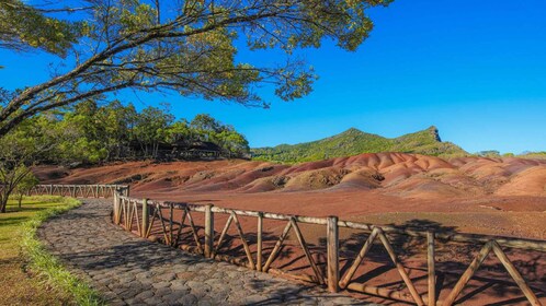 Chamarel: 7-Colored Earth Geopark Entrance Ticket with Lunch